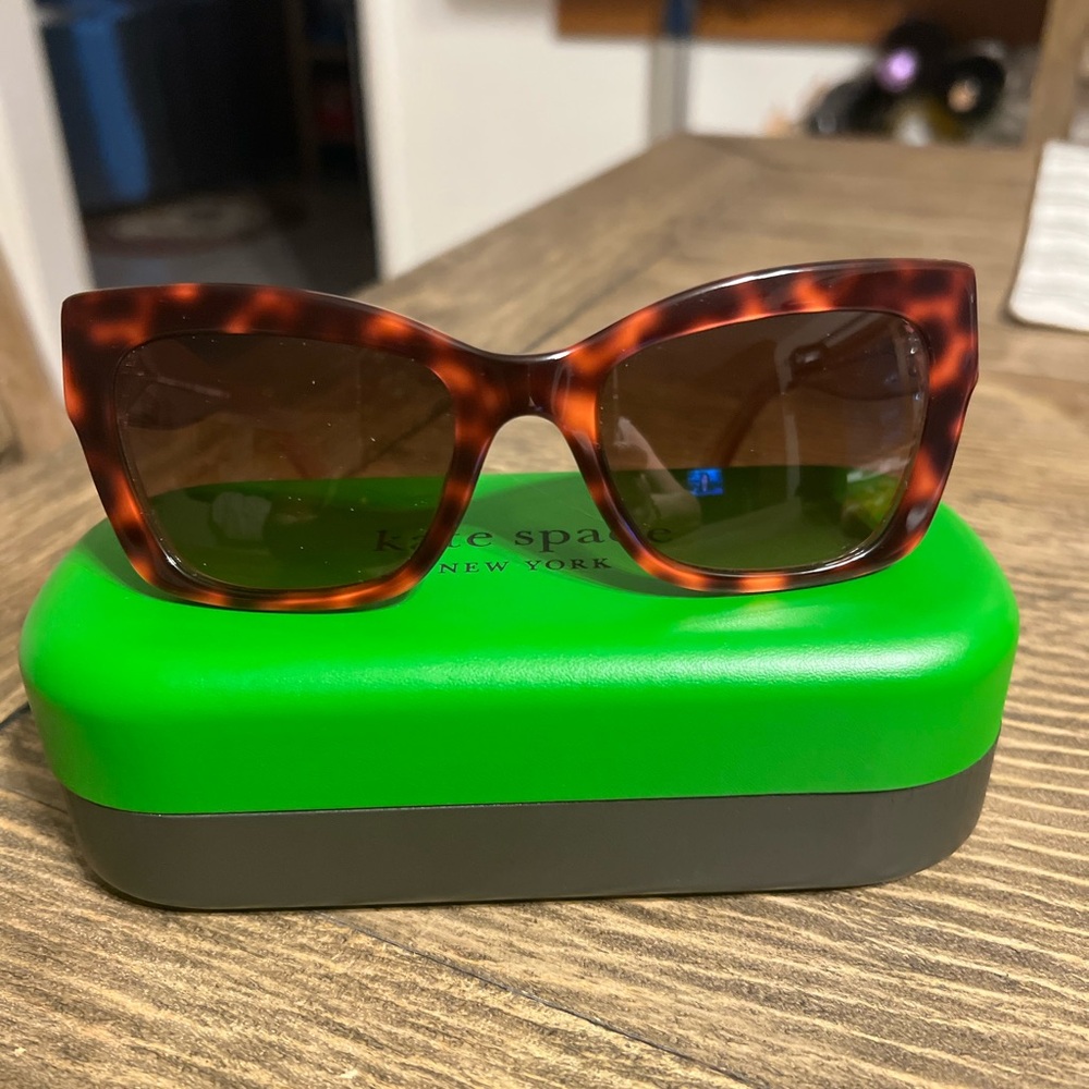 Kate Spade Brown Tortoise Sunglasses